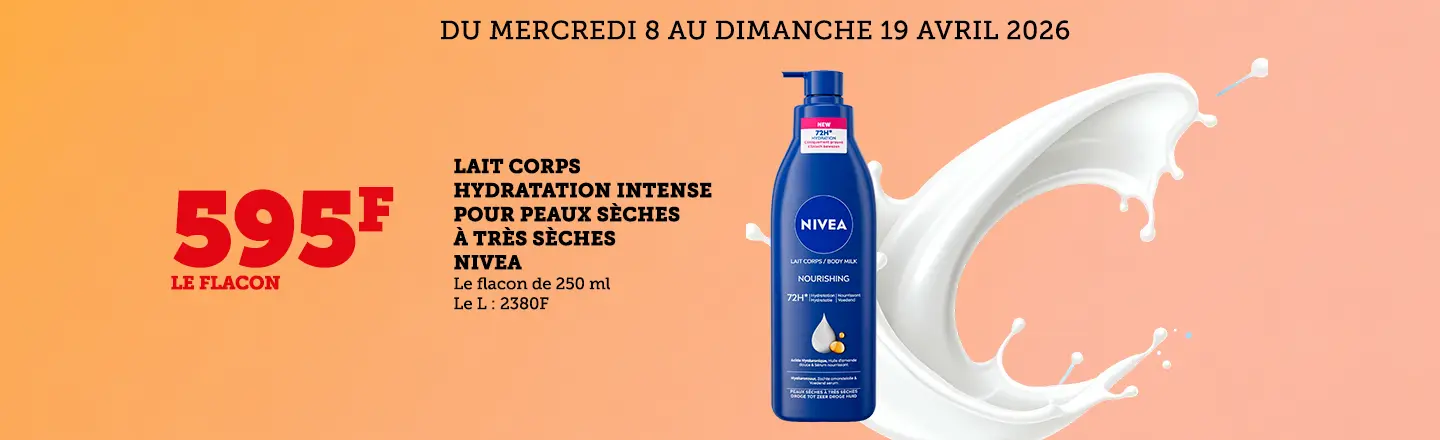 1440x440 -Lait corps Nivea